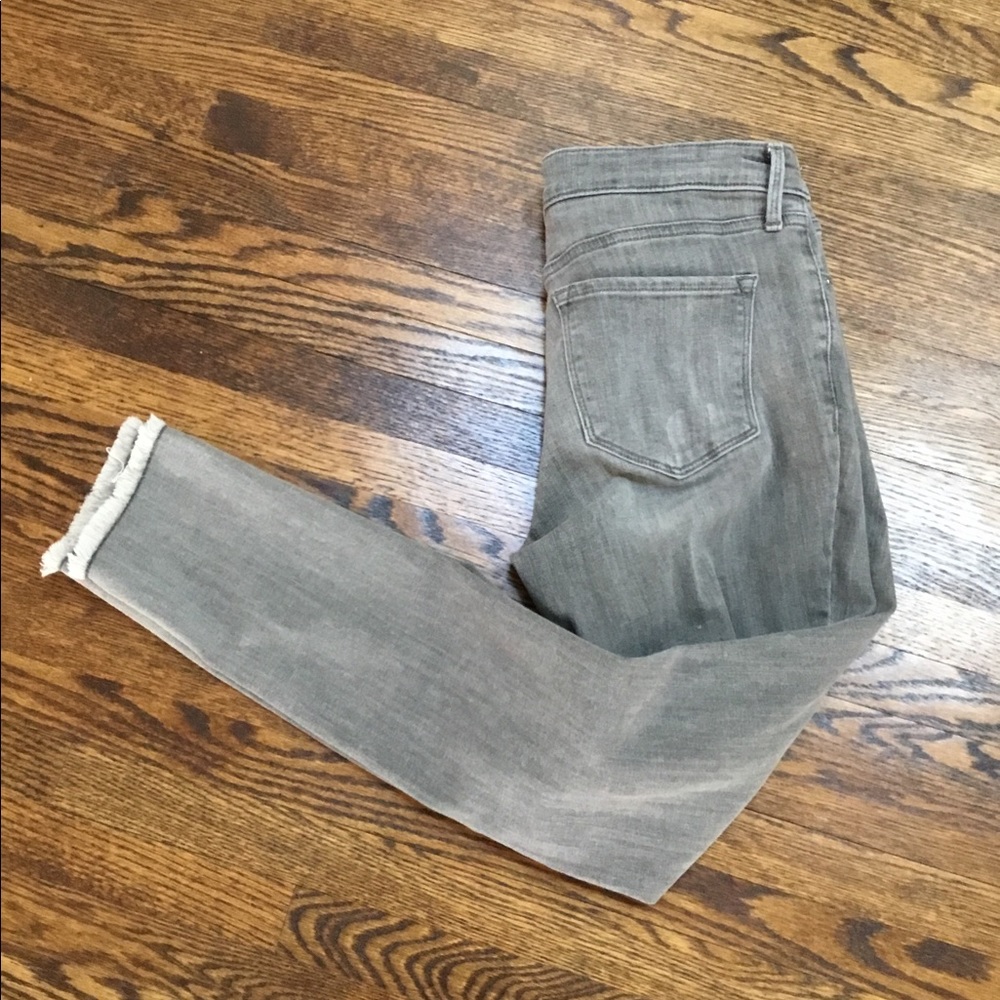 Old Navy Frayed Hem Distressed Jeans
